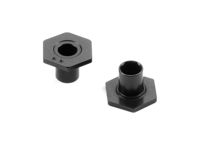 X4 ALU WHEEL HUB - SPRING CLIP - OFFSET -0.5MM (2)