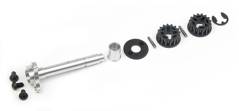 Mittelwelle, Set, solides Alu
