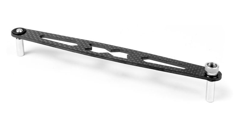 Akkubefestigungsbrücke für 6 Zellen, Kohlefaser