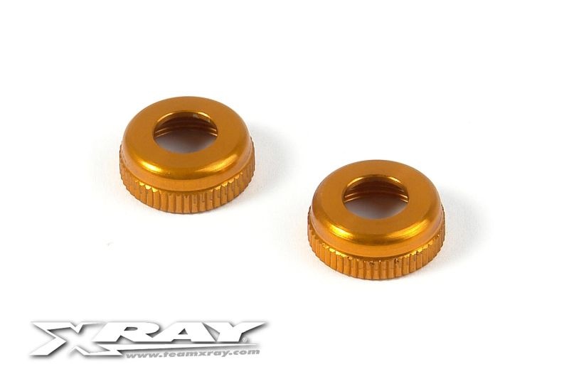 Alu Kappe für Dämpfer #308322 Orange