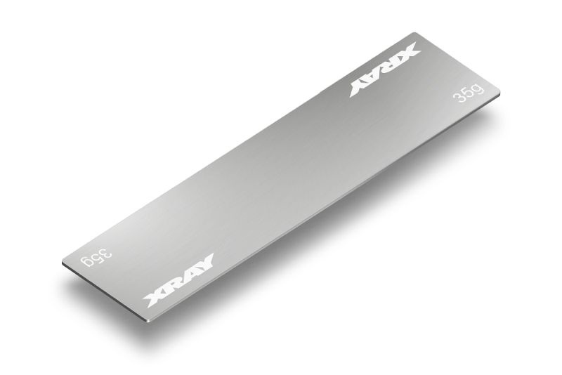 Stahlgewicht für Slim Akku Pack 35g rostfrei