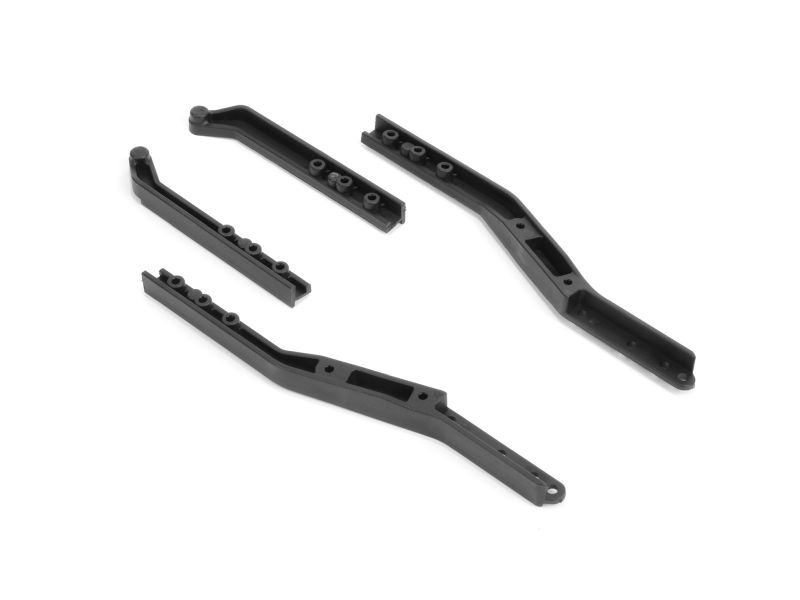 SCX Comnposite Chassis Side Guards für gebogene Seiten L+R