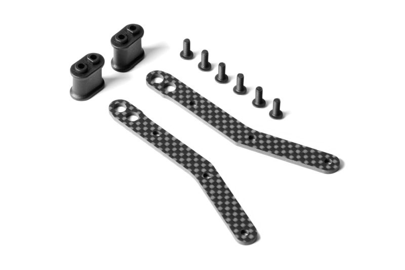Kohlefaser Chassis Strebe für gebogenes Chassis (2)