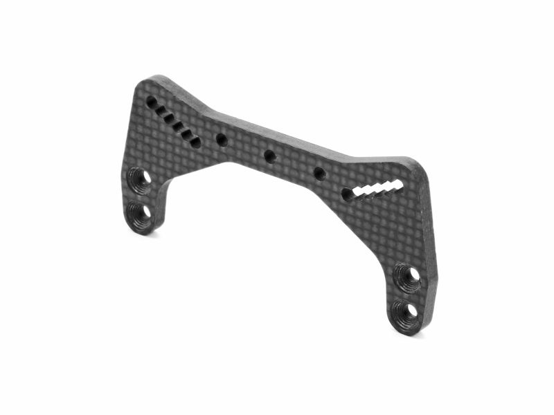XB2´22 Graphite Dämpferbrücke vorne 3.5mm