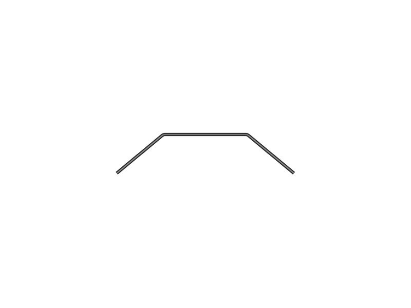 XB2 ANTI-ROLL BAR FRONT FOR BRIDGE UPPER DECK - 1.0 MM