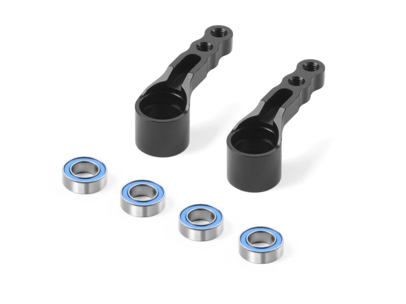 ALU STEERING ARM FOR 1-PIECE CHASSIS - SWISS 7075 T6 (2)
