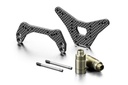 Kohlefaser Dämpferbrücke hinten 3.5mm - Lower
