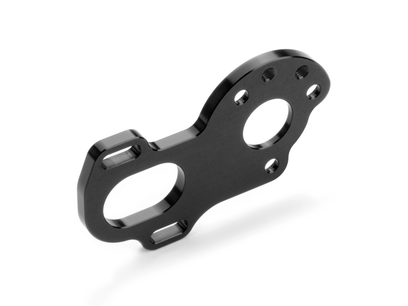 ALU MOTOR PLATE FOR 3G GEAR BOX -1MM - 1-DOT - SWISS 7075 T6