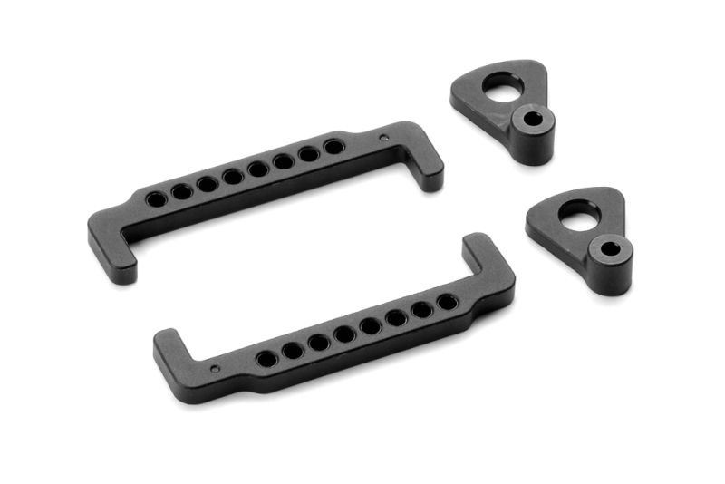 Lipo Akku Backstop für gebogene Chassis Seitenwannen (2+2)