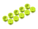 2WD FRONT WHEEL AERODISK WITH 12MM HEX - YELLOW - HARD (10)