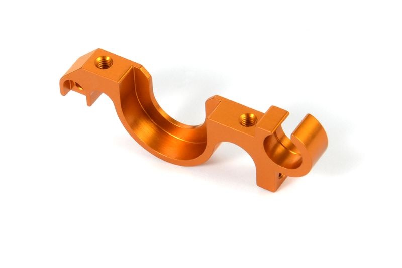 Alu Bulkhead hinten unten SWISS 7075 T6 Rechts