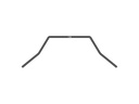 ANTI-ROLL BAR FOR BALL-BEARINGS - REAR 1.8 MM