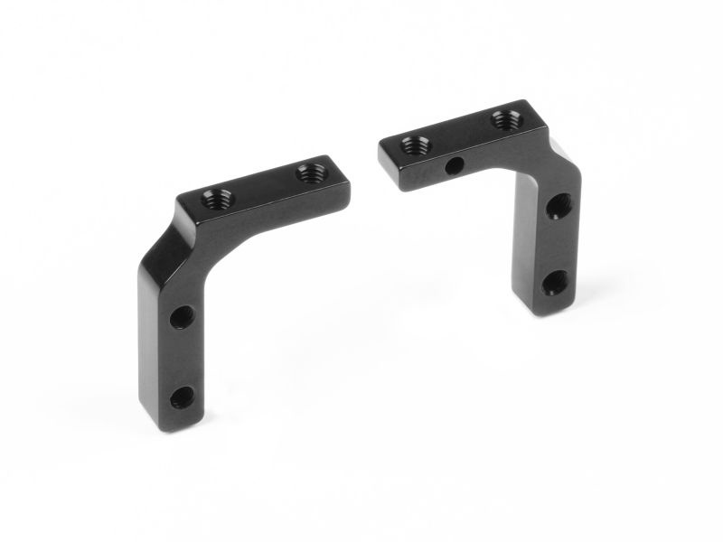 ALU STEERING SERVO MOUNT - BLACK - SWISS 7075 T6 (2)