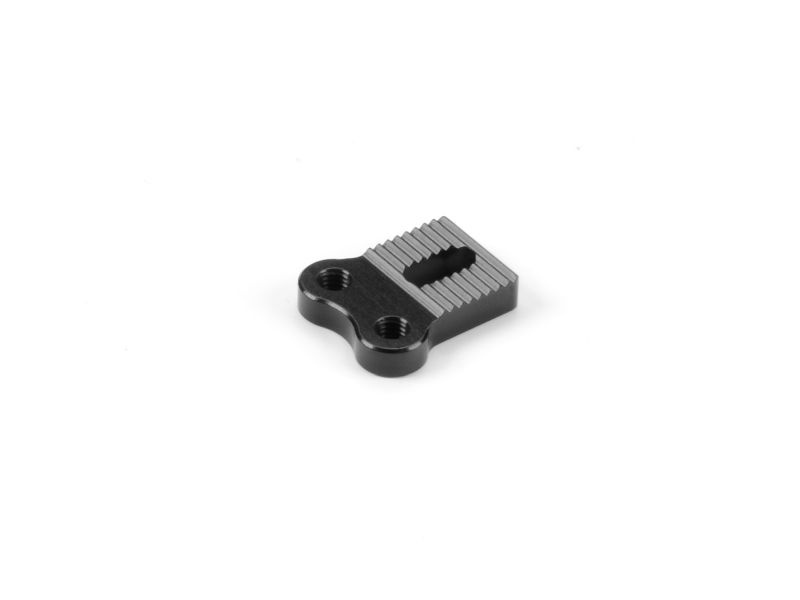 ALU ADJUSTABLE UPPER SERVO SAVER ARM PLATE NARROW BLACK