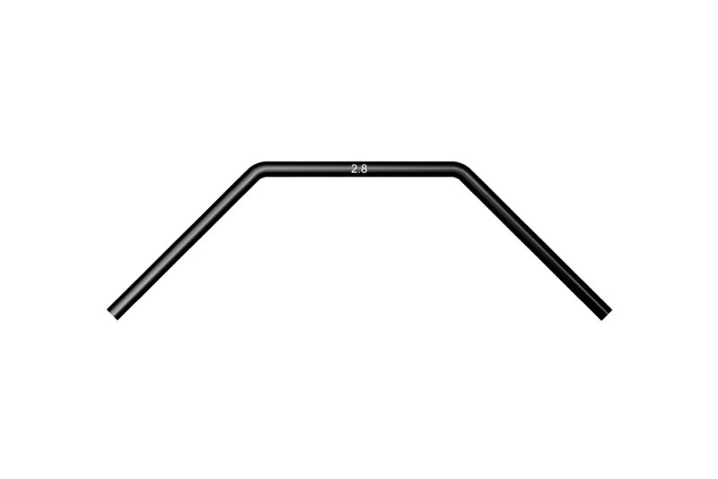 Stabilisator hinten 2,8mm