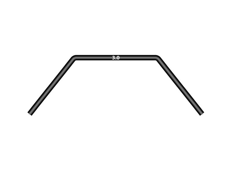 ANTI-ROLL BAR REAR 3.0 MM