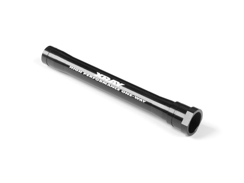 X8 ALU FRONT SHAFT WITH ONE-WAY BEARINGS - SWISS 7075 T6