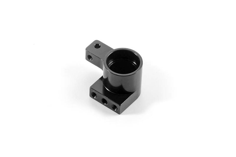 Mittelwelle Lagerbock Alu - schwarz